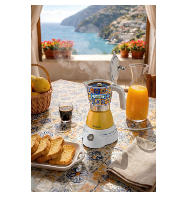 Moka Positano Electric, schwarz