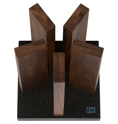 Magnet-Messerblock Stonehenge Walnuss