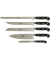 Adhoc Glossy Black Chef Set 5-tlg.