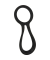 Accessories Bottle Tie, Tuxedo Black
