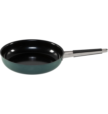 Pure Bratpfanne 28 cm gr&uuml;n, 1810 Edelstahl