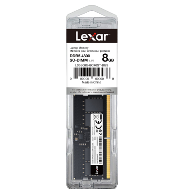 8GB DDR5 4800Mhz SO-DIMM 262pin CL40 LD5S08G48C40ST-BGS