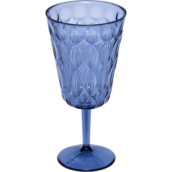 Guzzini VANITY Weinglas aus Acryl, Denim blue 8008392429074 Guzzini