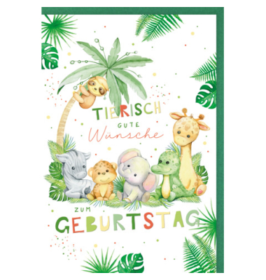 Geburtstagskarte Kinder