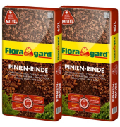 Mulch Pinienrinde mittel 2x60l