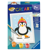 CreArt, Malen nach Zahlen Kinder-Pinguin
