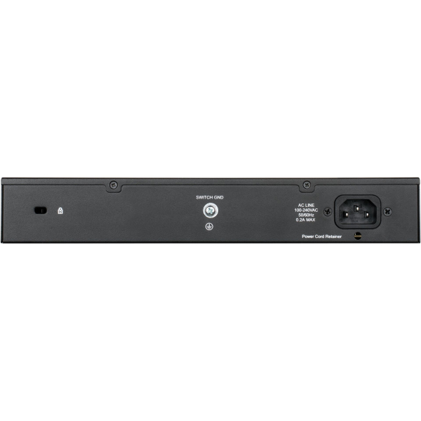 D-Link DGS-1100-16V2/E 16-Port Gigabit Smart Switch (10/100/1000 Mbit/s, einfache Plug & Play-Installation, lüfterlos)
