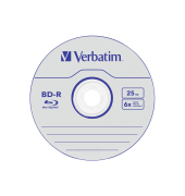 1x5 Verbatim BD-R Blu-Ray 25GB 6x Speed Datalife No-ID Jewel