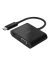 USB-C auf VGA-Adapter 60W PD, schwarz       AVC001btBK