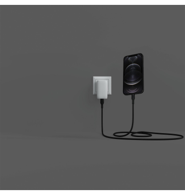 Flex LightningUSB-C 15W 3m, mfi, 15W, schw. CAA009bt3MBK