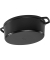La Cocotte 41cm oval schwarz, Gusseisen