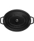 La Cocotte 41cm oval schwarz, Gusseisen