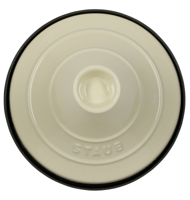 Tajine 20cm rund cream, Gusseisen