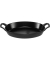 Specialities Auflaufform Gussweisen, schwarz 28 cm oval