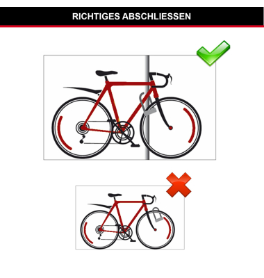 Faltschloss (VdS) mit Schl&uuml;ssel 8333EURDPRO
