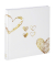 Lazise gold Buchalbum 29x32 50 wei&szlig;e Seiten Hochzeit    2363