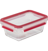 Clip&Close Glass Vorratsdose 850 ml Glas Rot