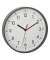  Wanduhr 60.3550.10, grau/wei&szlig;