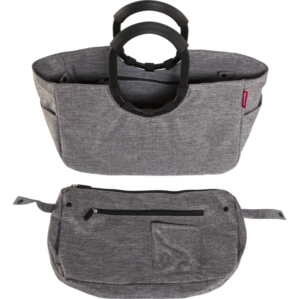 Reisenthel Accessoires Gmbh&cokg - reisenthel loopshopper m Einkaufstasche Einkaufskorb Tragetasche Frame Twist Silver 12 l OS7052