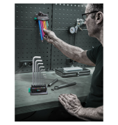 9509 Hex-Plus Multicolour 3 Winkelschl&uuml;sselsatz