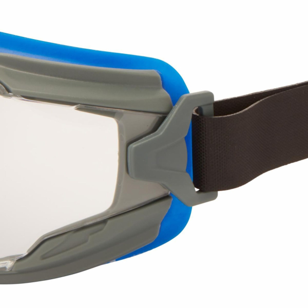 Goggle Gear 500 GG501NSGAF-BLU Vollsichtbrille mit Antibeschlag-Schutz Blau Grau din en 166 - 3M