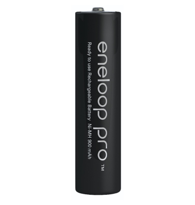 1x2 Panasonic Eneloop Pro Micro 930mAh AAA Ni-MH    BK-4HCDE2BE