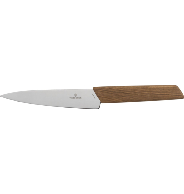 Swiss Modern Officemesser Nussbaumholz 15 cm