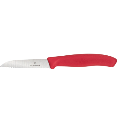 Swiss Classic 8cm Gem&uuml;semesser rot
