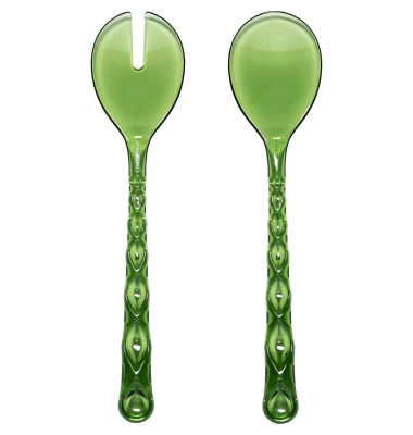 VANITY Salatbesteck Water lily green