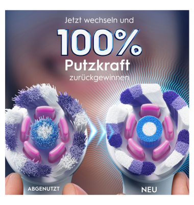iO Aufsteckb&uuml;rsten Radiant White 2er