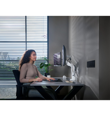 One for All Monitor Halterung Solid Dual White         DM 4220