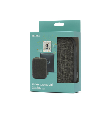instax Square Link Printer Case woven gray