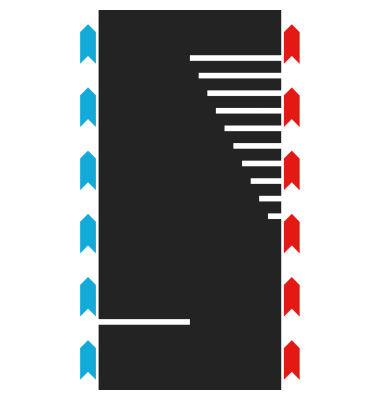 Hybrid Narrow Section