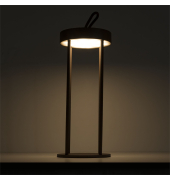 LED Tischlampe ATHENA corten 3W 3000K Dimm. IP54 Color