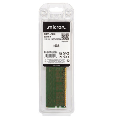16GB DDR5-5600 ECC UDIMM 1Rx8 CL46
