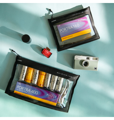 Reusable Travel Film Pouch 1L Black