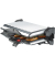 Kontaktgrill 16-13-00, silber/schwarz, 2000 Watt