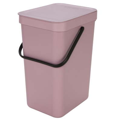 Sort & Go Abfallbeh&auml;l. Lilac Pink 12 L