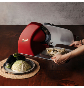 Homeline HL PLUS 250 rot-matt Aufschnittmaschine