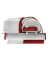 Homeline HL PLUS 250 rot-matt Aufschnittmaschine