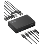 CONNECT 14-in-1 140W Dual Display Dock sw. INC028kqBK