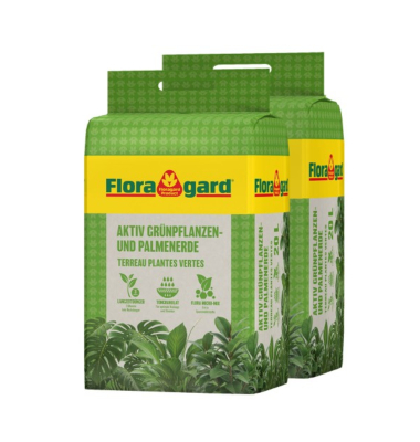 Gartenerde Aktiv Gr&uuml;npflanzen & Palmen 2x20l
