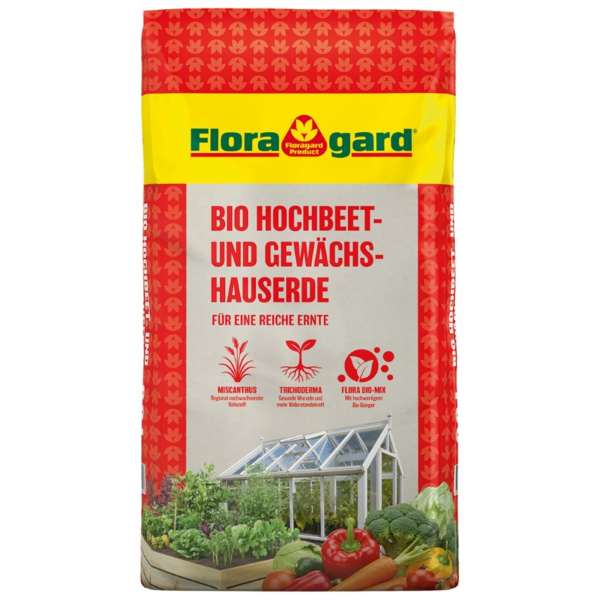 Floragard Gartenerde Hochbeet & Gewächshaus 60l 4006398417020 Floragard 60000 Milliliter