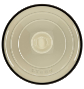Tajine 28cm rund cream, Gusseisen