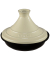 Tajine 28cm rund cream, Gusseisen