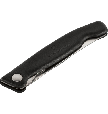 Swiss Classic faltbares Gem&uuml;semesser schwarz