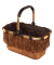 Einkaufstasche Carrybag, Western, BK6062, 22 Liter, au&szlig;en 48x29x28cm, Polyester, braun/khaki