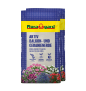 Blumenerde Aktiv Balkon & Geranien 2x18l