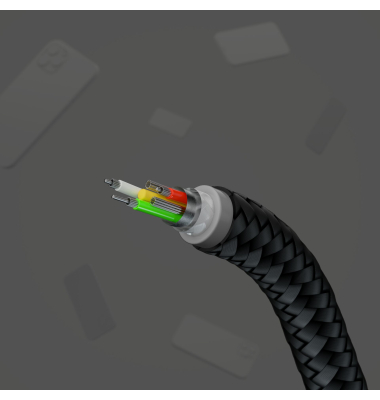 Flex LightningUSB-A 1m mfi zert., schwarz CAA010bt1MBK