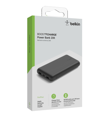 Powerbank BPB012BTBK, schwarz